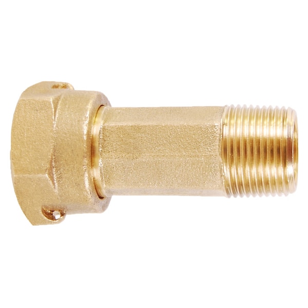 2" T-4214 NL BRASS METER CPLG